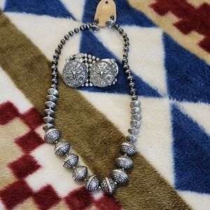 Western Necklace and Bracelet Set NWT